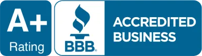 BBB Accredited Business with A+ rating